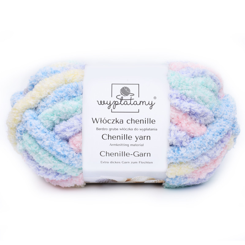 Włóczka chenille standard kolor nr 56 - 230g - produkt wyplatamy.pl 1