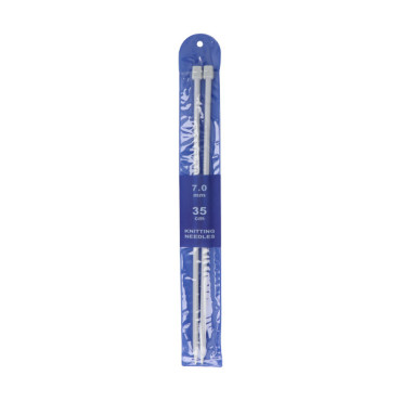Druty aluminiowe proste 35 cm - 7 mm