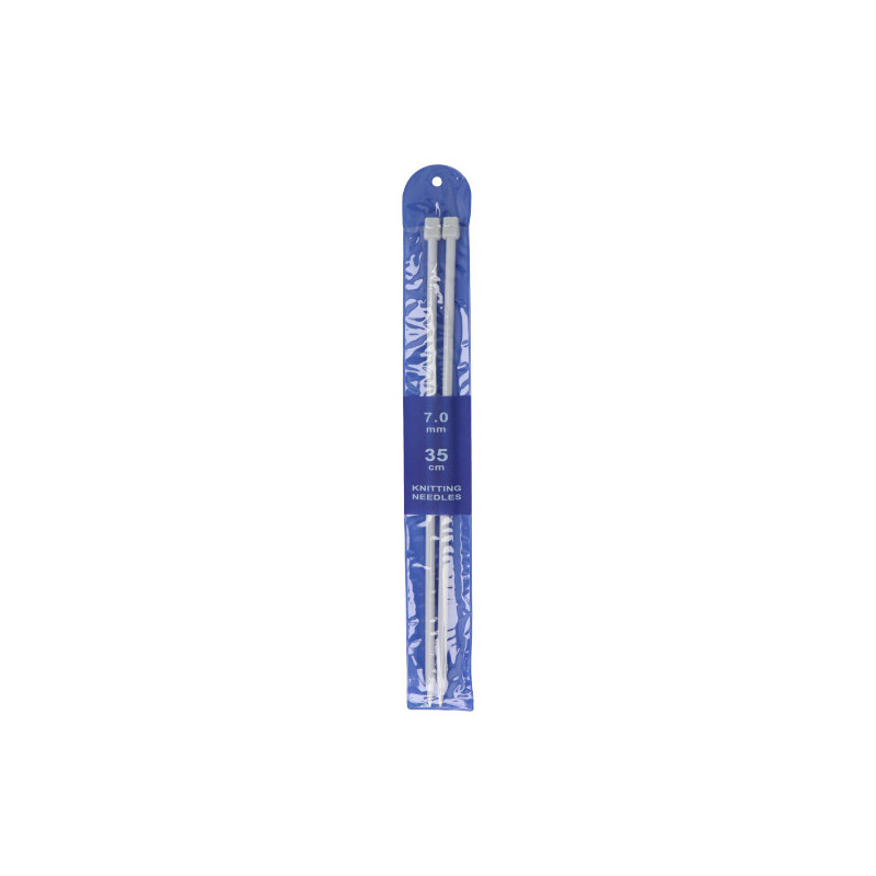 Druty aluminiowe proste 35 cm - 7 mm - produkt wyplatamy.pl 1