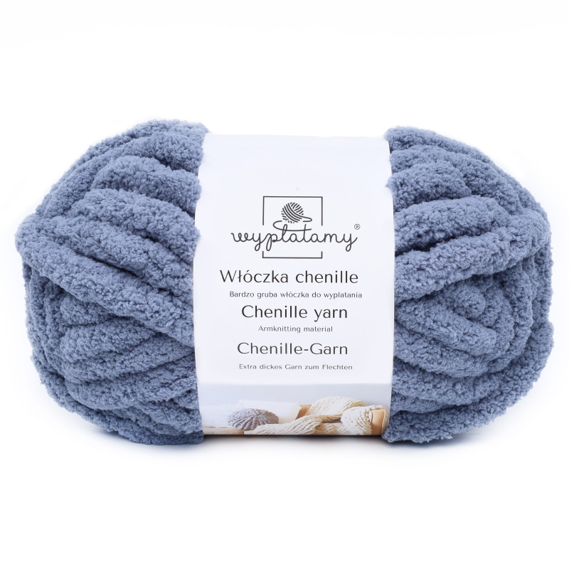 Włóczka chenille standard kolor nr 85 - 230g - produkt wyplatamy.pl 1