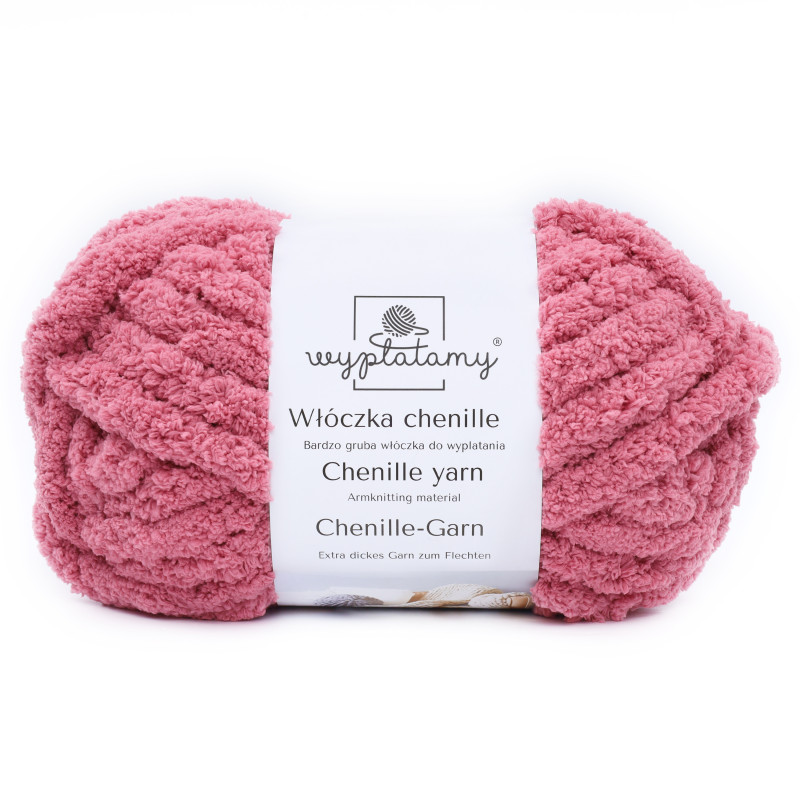 Włóczka chenille PREMIUM kolor nr 200 - 230g - produkt wyplatamy.pl 1