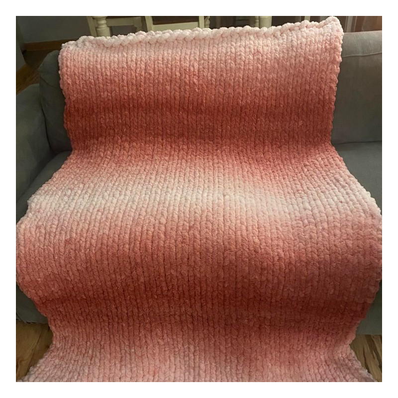 Włóczka chenille OMBRE kolor nr 754 - 600g - produkt wyplatamy.pl 1