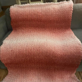 Włóczka chenille OMBRE kolor nr 754 - 600g - produkt 2
