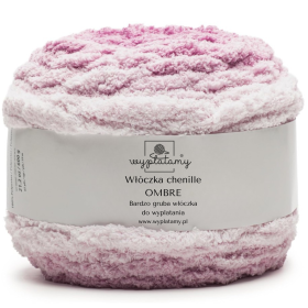 Włóczka chenille OMBRE kolor nr 74 - 600g