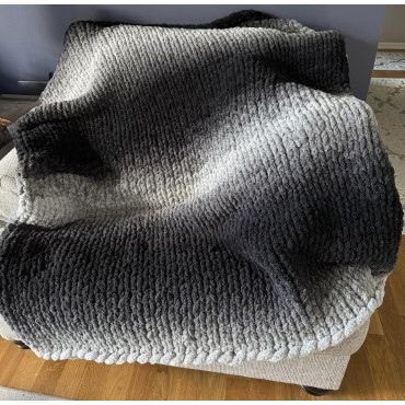 Włóczka chenille OMBRE kolor nr 73 - 600g - produkt 2