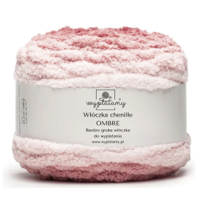 Włóczka chenille OMBRE kolor nr 70 - 600g