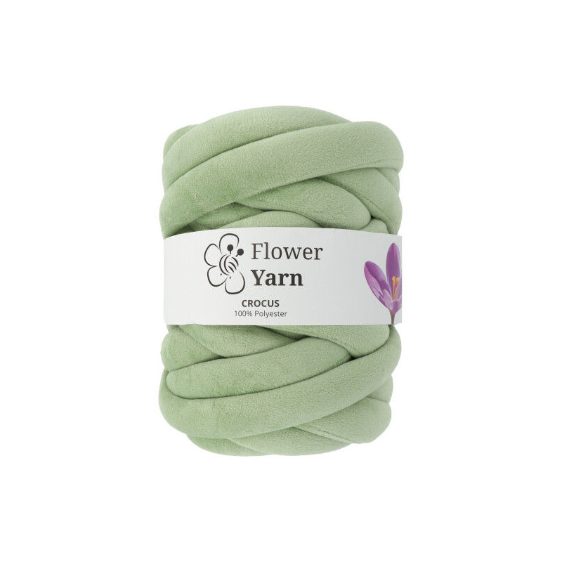Włóczka FlowerYarn Crocus TURKUSOWY 500g - dzierganie bez narzędzi na palcach - product wyplatamy.pl 1