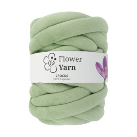 Włóczka FlowerYarn Crocus Szałwiowy 500g – gruba włóczka do torebek i dekoracji DIY