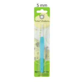 Szydełko z silikonową rączką 5 mm