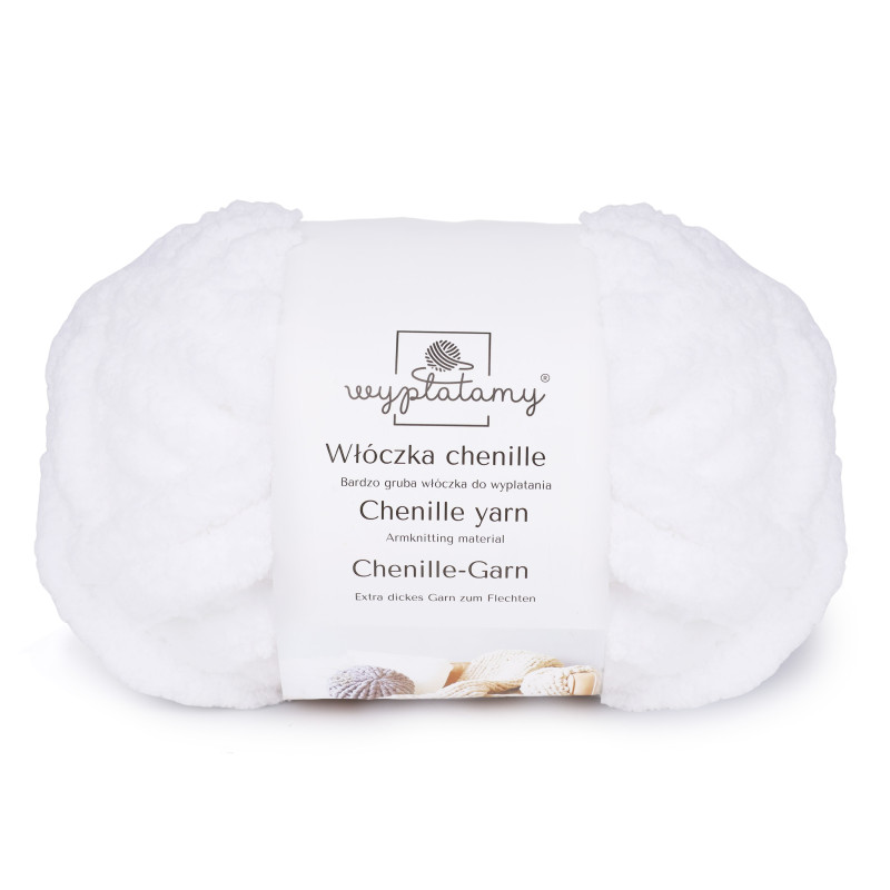 Włóczka chenille standard kolor nr 901 - 230g - produkt wyplatamy.pl 1