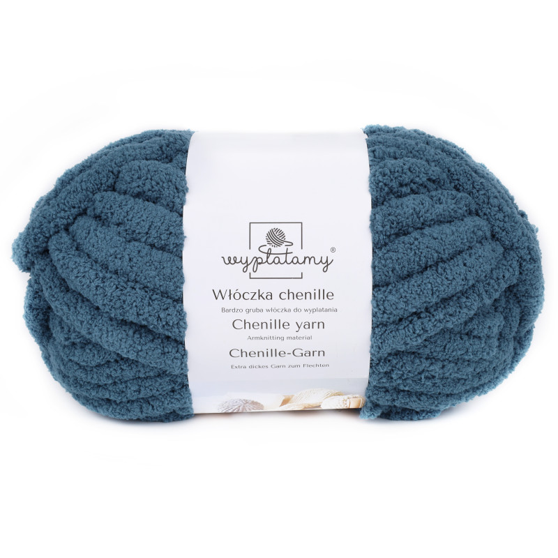Włóczka chenille standard kolor nr 910 - 300g - produkt wyplatamy.pl 1