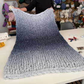 Włóczka chenille OMBRE kolor nr 71 - 600g - produkt 2
