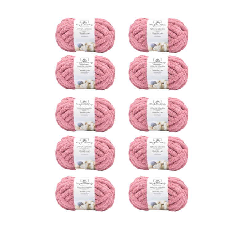 Zestaw kreatywny do wyplatania koca z 12 motków włóczki - produkt wyplatamy.pl 1
