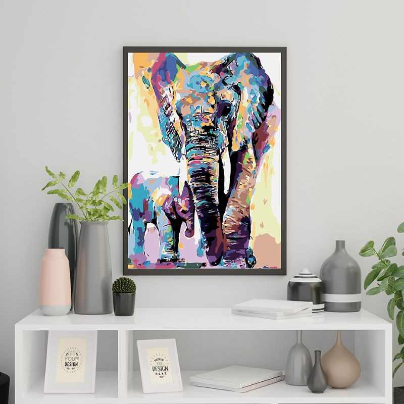 Kolory Afryki 40x50cm - malowanie po numerkach - produkt wyplatamy.pl 3
