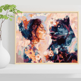 copy of Malowanie po numerkach - Żyrafa 40x50 cm