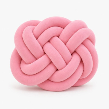 Aksamitna gruba włóczka Tube Marshmallow 5 cm – różowy - produkt 2
