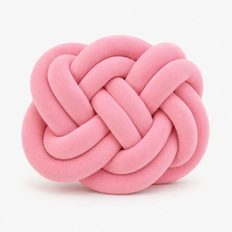 Aksamitna gruba włóczka 5 cm różowy - product wyplatamy.pl 2