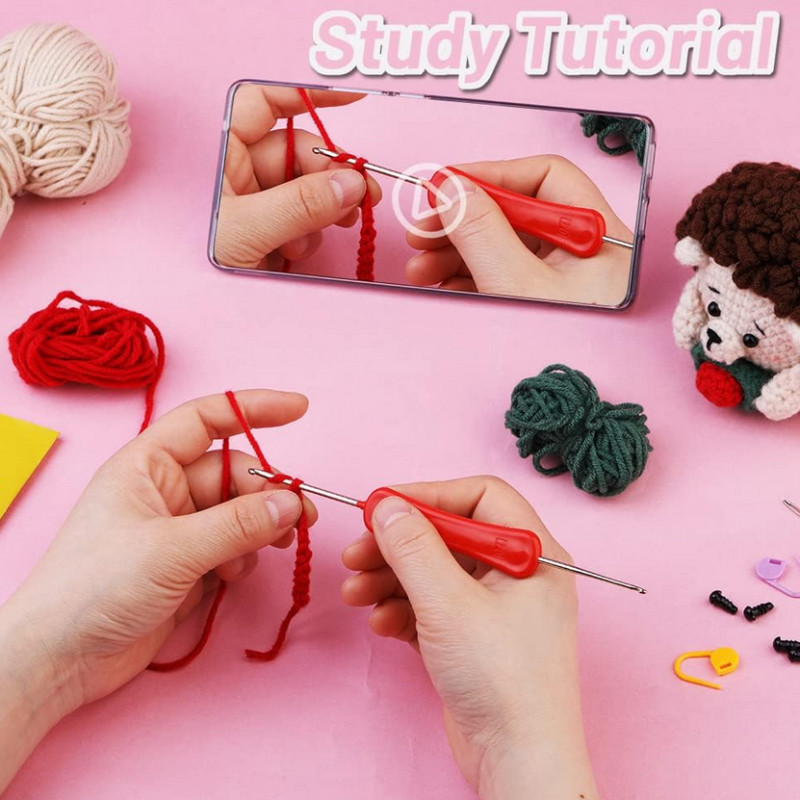 Zestaw do szydełkowania DIY – Jeżyk - produkt wyplatamy.pl 2