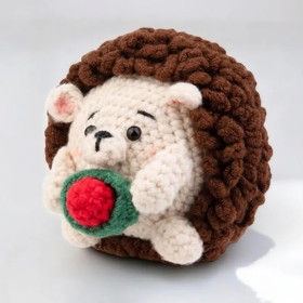 Zestaw do szydełkowania DIY – Jeżyk - Produkt 2