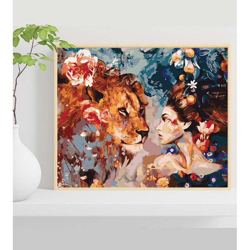 copy of Malowanie po numerkach - Żyrafa 40x50 cm - Produkt wyplatamy.pl 1