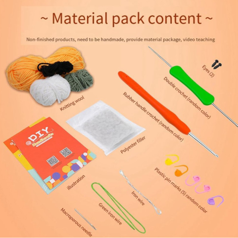 Zestaw do szydełkowania DIY – Piesek Corgi - produkt wyplatamy.pl 6