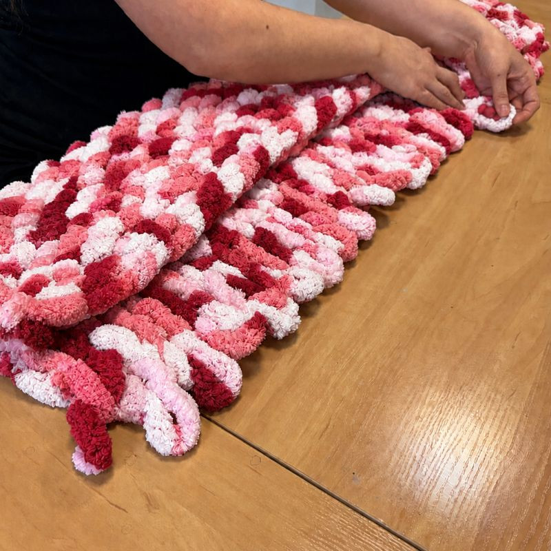 Włóczka chenille standard kolor nr 79 - 230g - produkt wyplatamy.pl 2