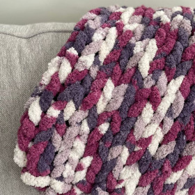 Włóczka chenille standard kolor nr 912 - 300g - produkt 2