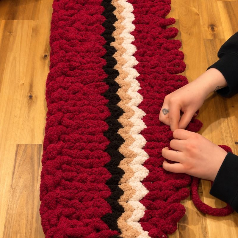 Włóczka chenille standard kolor nr 75 - 230g - Produkt wyplatamy.pl 2