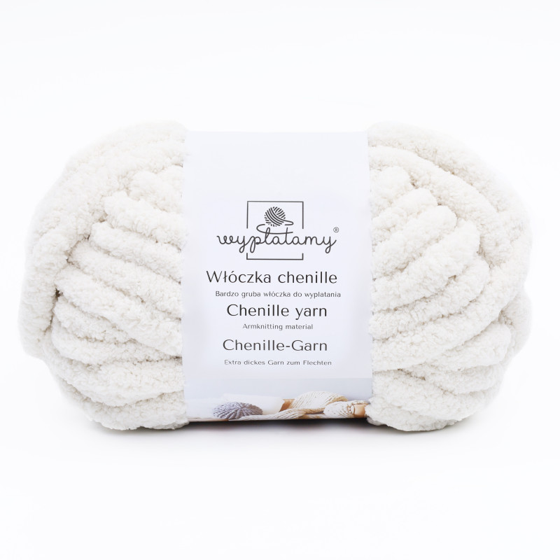 Włóczka chenille standard kolor nr 19 - 230g - produkt wyplatamy.pl 1