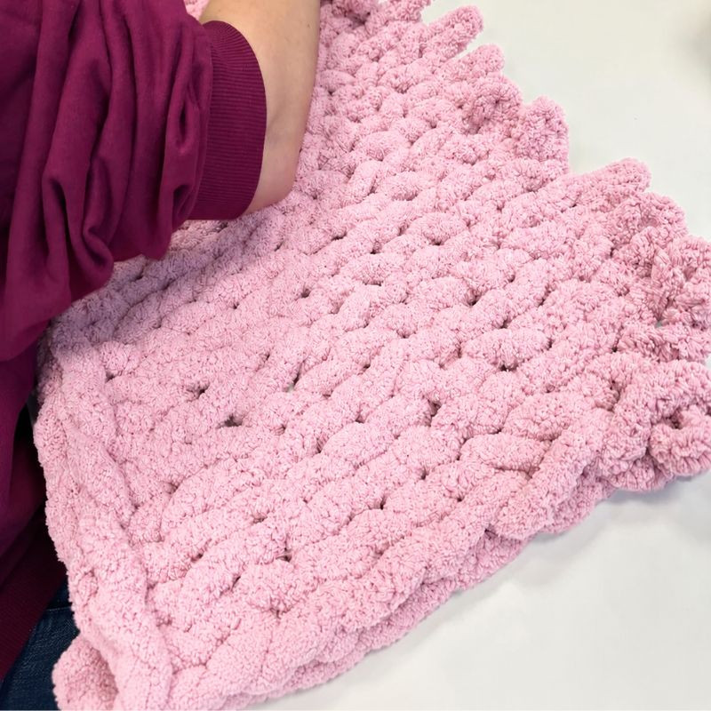 Włóczka chenille standard kolor nr 81 - 230g - produkt wyplatamy.pl 2