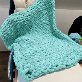 Włóczka chenille standard kolor nr 906 - 230g - produkt 2