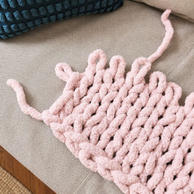 Włóczka chenille standard kolor nr 909 - 300g - produkt 2