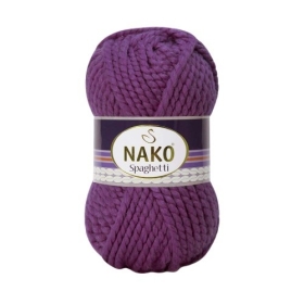 Włóczka Nako Spaghetti 3853 fioletowy