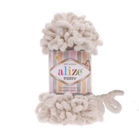 Włóczka  Alize Puffy 599 beżowy