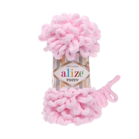 Włóczka  Alize Puffy 31 jasny różowy