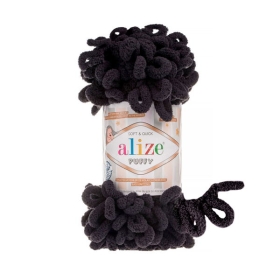 Włóczka  Alize Puffy 1060 czarny