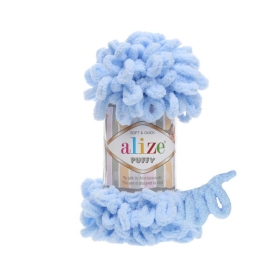 Włóczka  Alize Puffy 183 błękitny