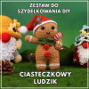 Zestaw do szydełkowania DIY – Piernikowy Ludzik
