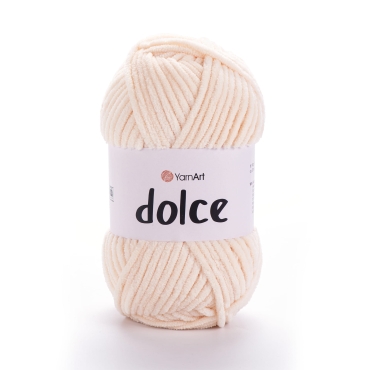 Włóczka YarnArt Dolce 779 jasny łosoś - pluszowa włóczka do szydełkowania