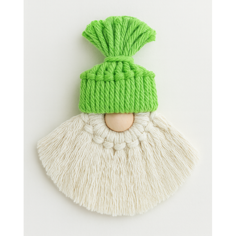 Zestaw do makramy DIY - Krasnoludki do Zawieszenia - produkt wyplatamy.pl 5