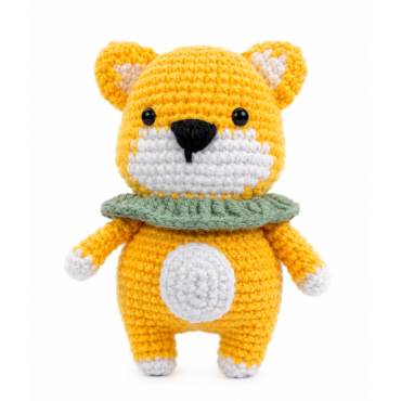 Zestaw do szydełkowania DIY – Piesek Corgi - Produkt 2