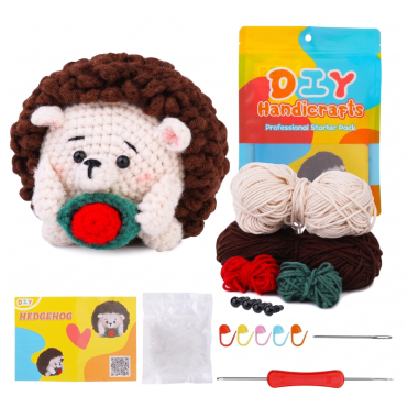 Zestaw do szydełkowania DIY – Jeżyk
