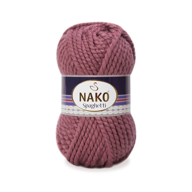 Włóczka Nako Spaghetti 327 brudny róż - produkt wyplatamy.pl 1