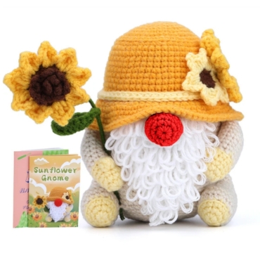 Zestaw do szydełkowania DIY - Krasnolud - produkt 2