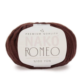 Włóczka Nako Romeo 13929 ciemny brąz