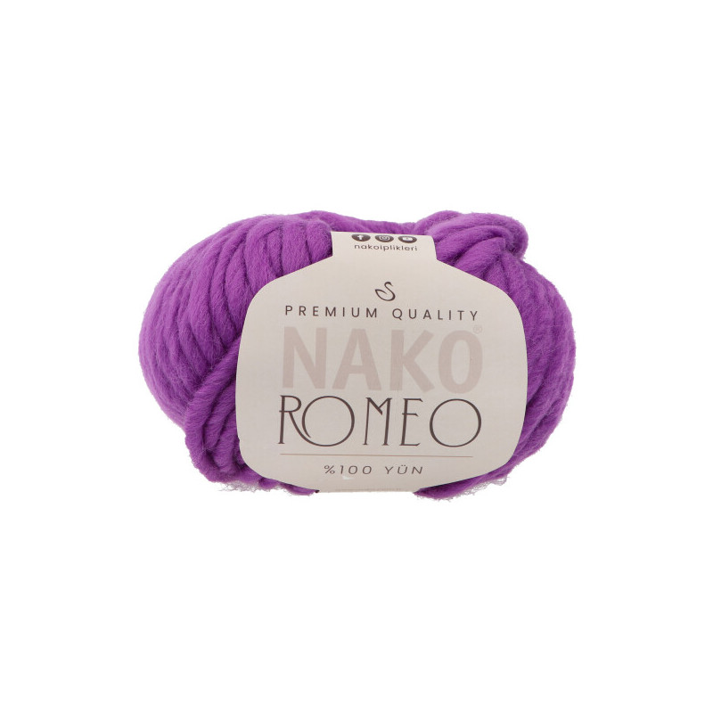 Włóczka Nako Romeo 6656 fiolet - produkt wyplatamy.pl 1
