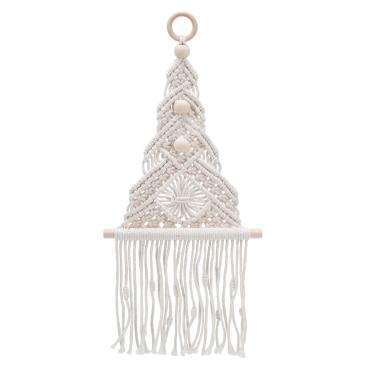 Zestaw do Makramy DIY – Świąteczne Choinki Boho (3 szt.) - produkt 4