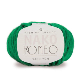 Włóczka Nako Romeo 1135 zielony