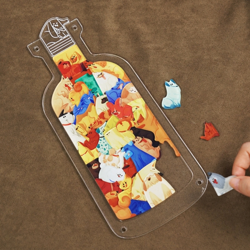 copy of Puzzle akrylowe Księżyc – 71 elementów, przezroczyste - product wyplatamy.pl 2