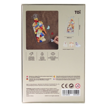 copy of Puzzle akrylowe Księżyc – 71 elementów, przezroczyste - product 7